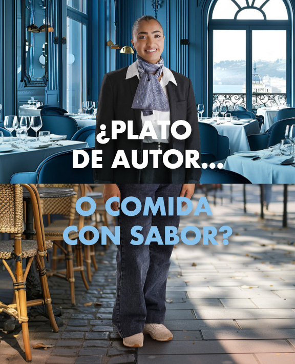¿Plato de autor...